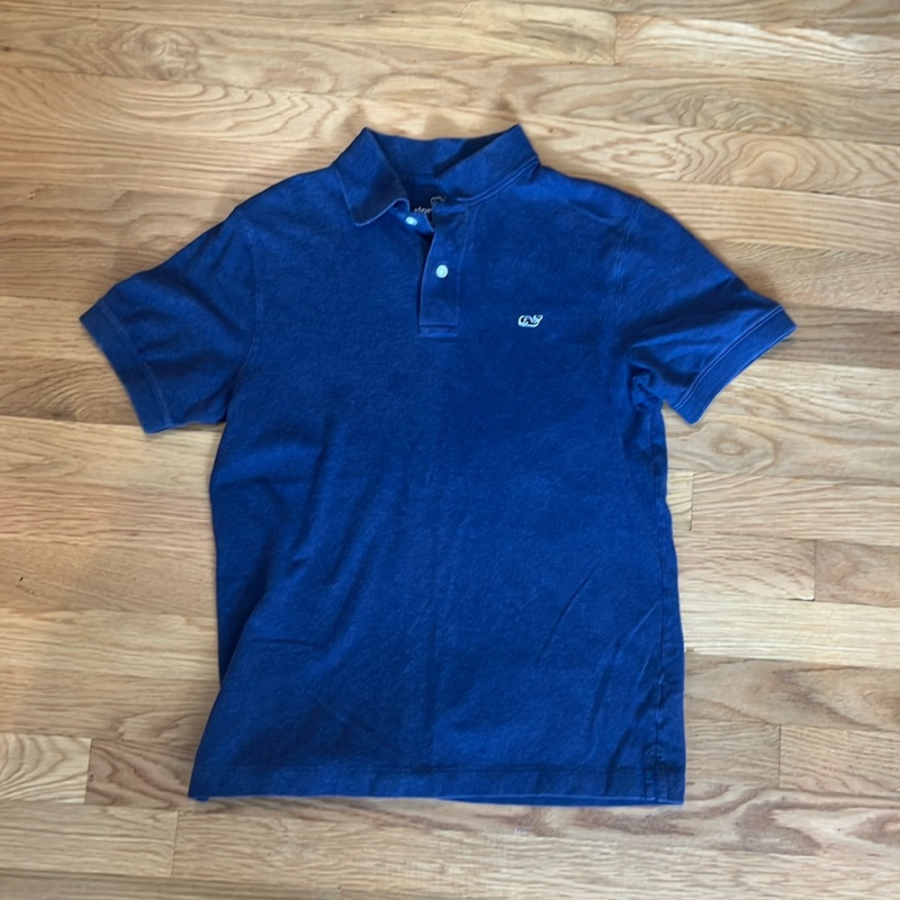 Vineyard Vines Heritage Pique Polo, size XS, color nautical navy